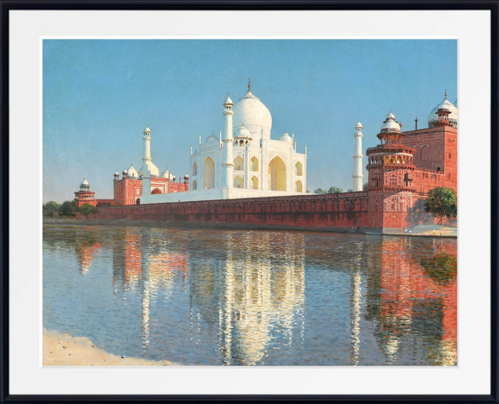Taj Mahal Mausoleum, Agra by Vasily Vereshchagin