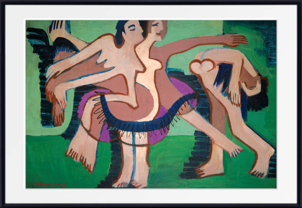 Tanzgruppe (Dance Group) (1929) by Ernst Ludwig Kirchner
