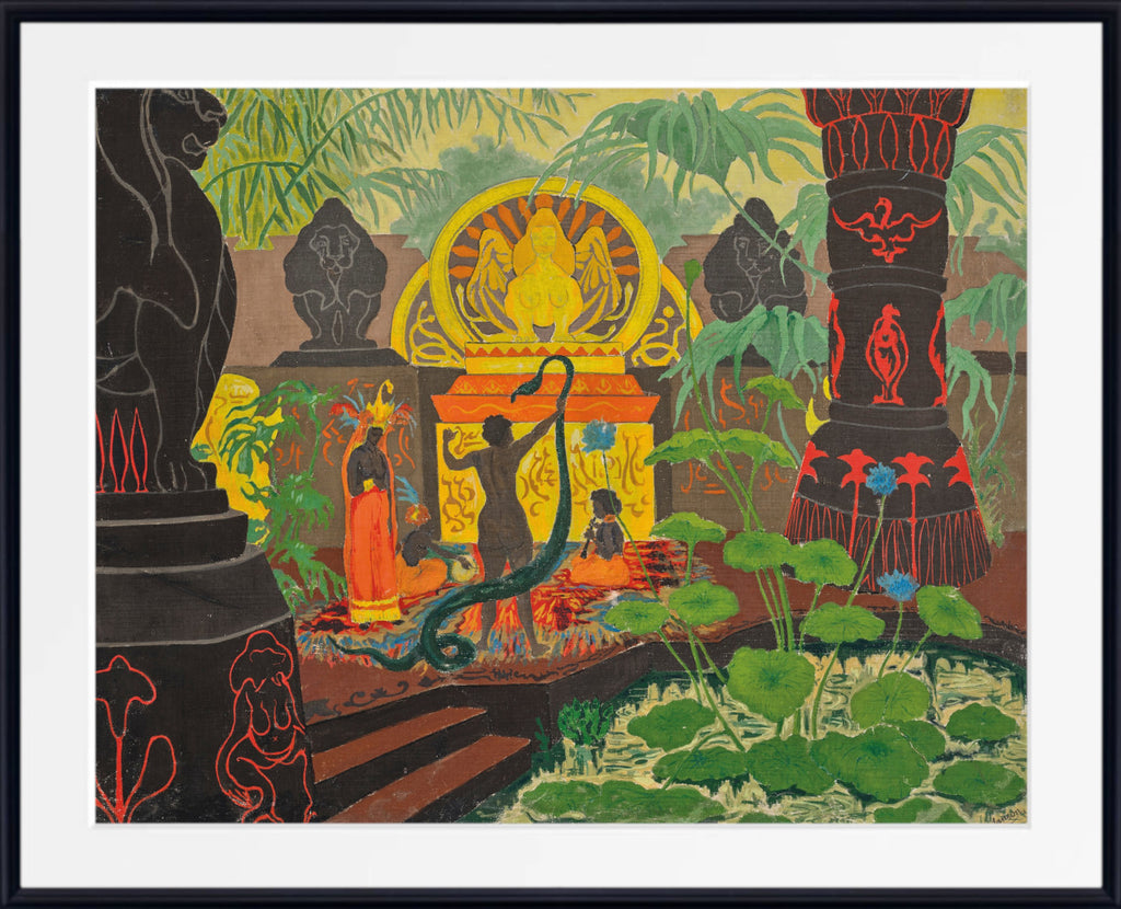 Voodoo Temple or The Snake Charmer (1901) by Paul Ranson