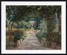 Santiago Rusinol Print, Terrace In Játiva, Valencia