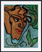 Francis Picabia Print, Tête de faune (circa 1934)