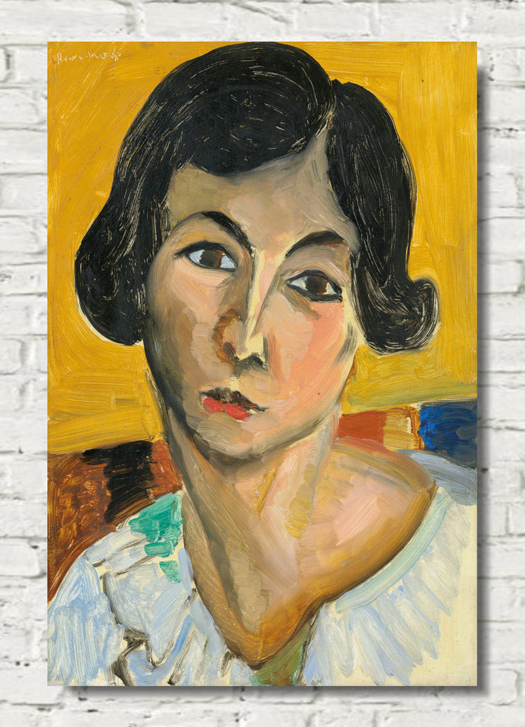 Head of a woman leaning (Lorette) by Henri Matisse