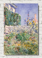 Frederick Childe Hassam Print : Thaxter’s Garden (1892)