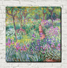 The Artist’s Garden in Giverny (1900), Claude Monet Print