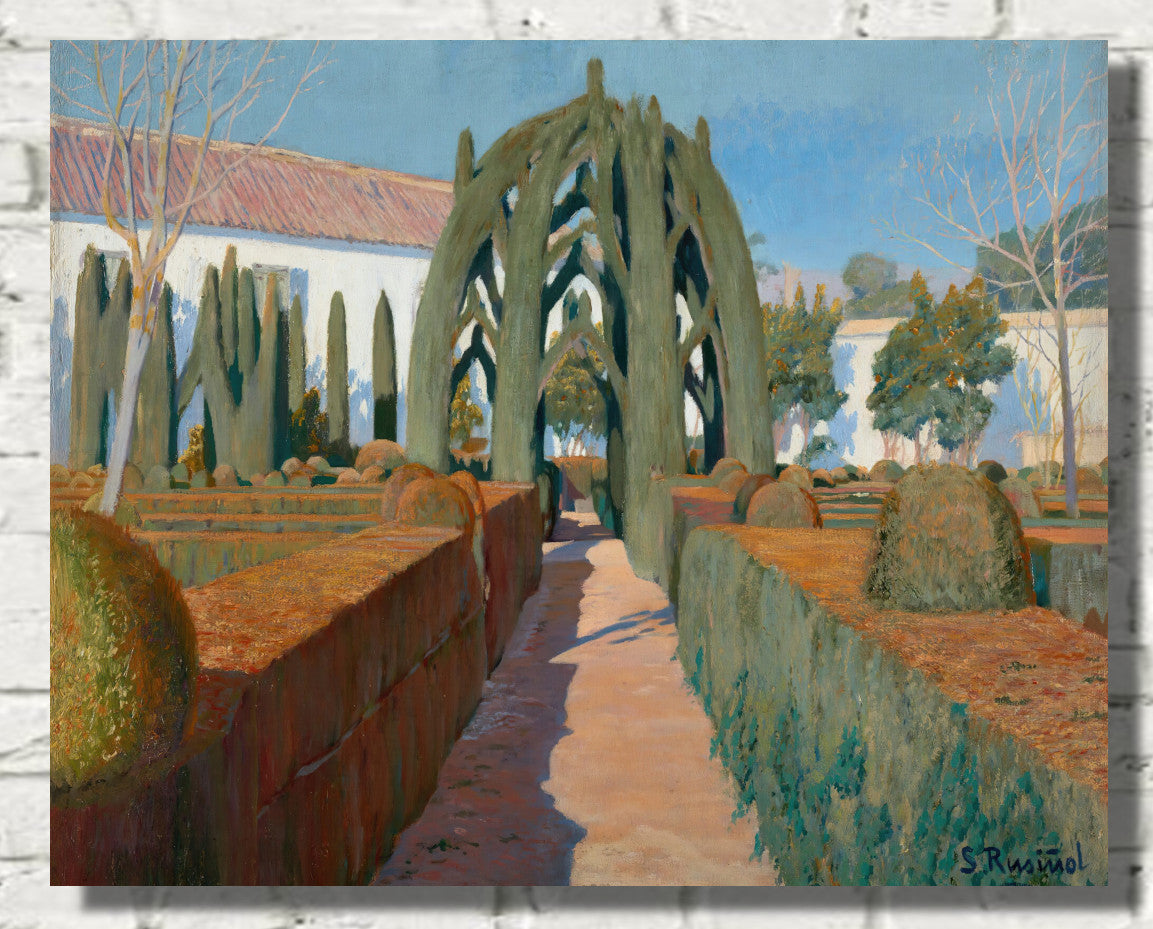 Santiago Rusinol, The Bailarina Garden, Granada