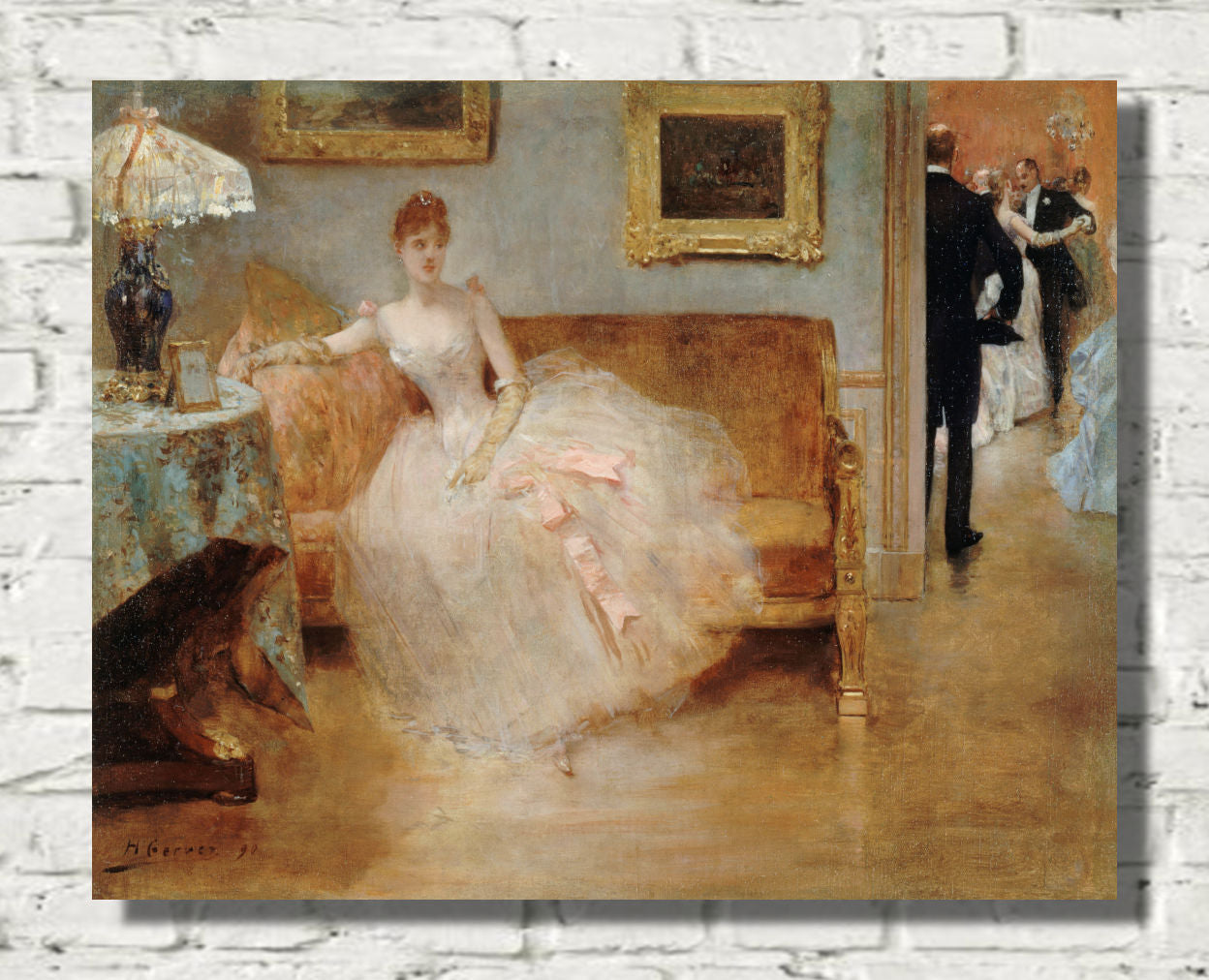 Henri Gervex Print, The Ball (1890) – GalleryThane