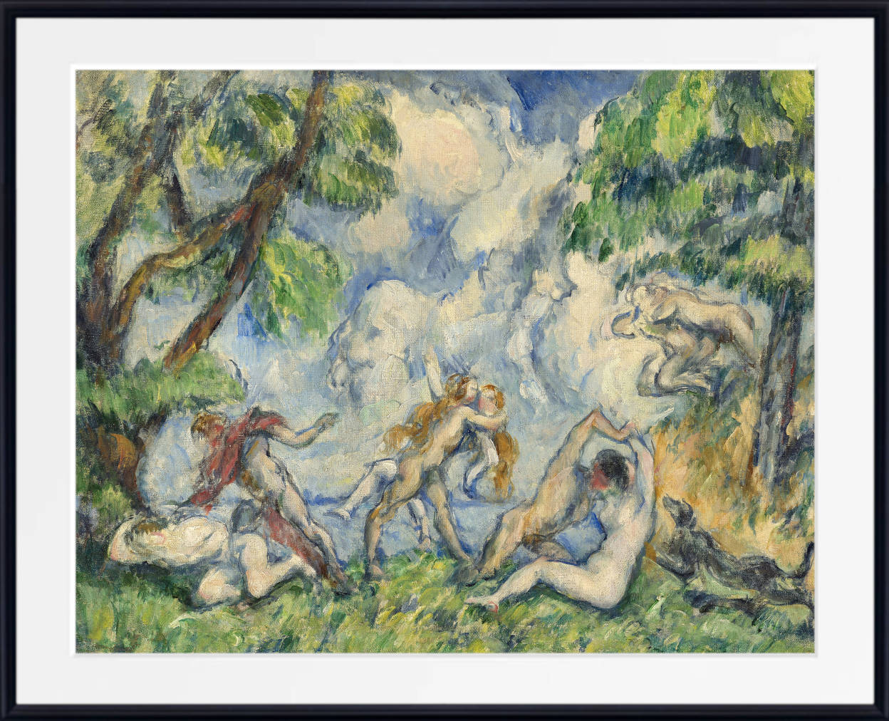 Paul Cézanne Print, The Battle of Love (c. 1880)