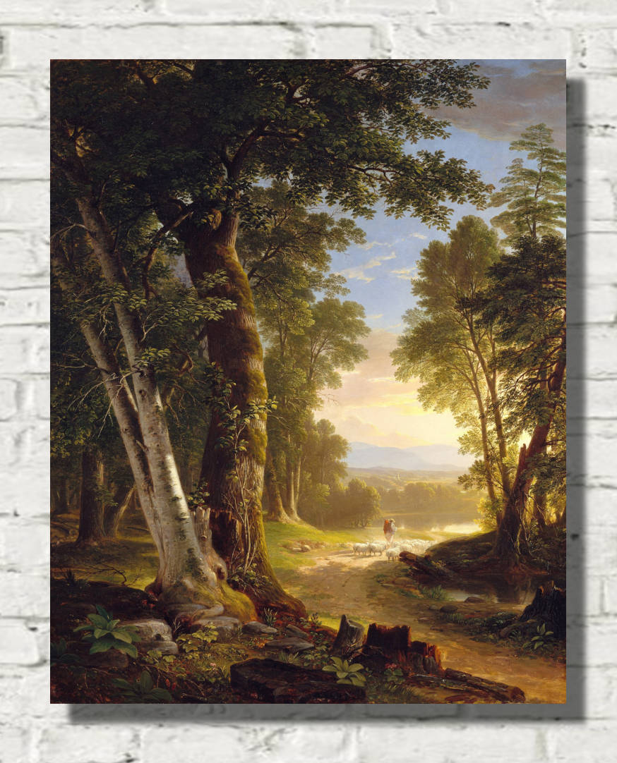 Asher Brown Durand Print, The Beeches