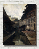 Germain Bonneton Print, The Bièvre, between rue Pascal and rue Broca (1900)