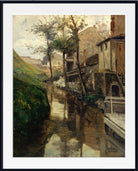 Germain Bonneton Print, The Bièvre, rue Vulpian (1900)