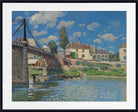 Alfred Sisley Print, The Bridge at Villeneuve-la-Garenne (1872)