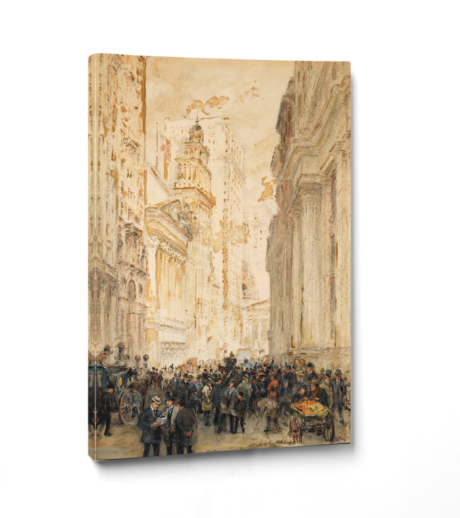 Colin Campbell Cooper, The Broad Exchange, Broad Street, New York