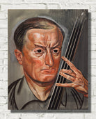 Boris Grigoriev Print, The Cellist