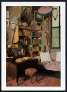 Albert Letchford Print, A Corner of Sir Richard Burton's Study