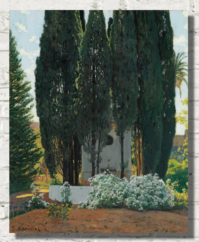 Santiago Rusinol, The Cypress Fountain