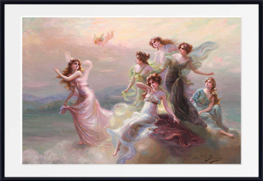 The Dance of the Nymphs and Cupid, Edouard Bisson