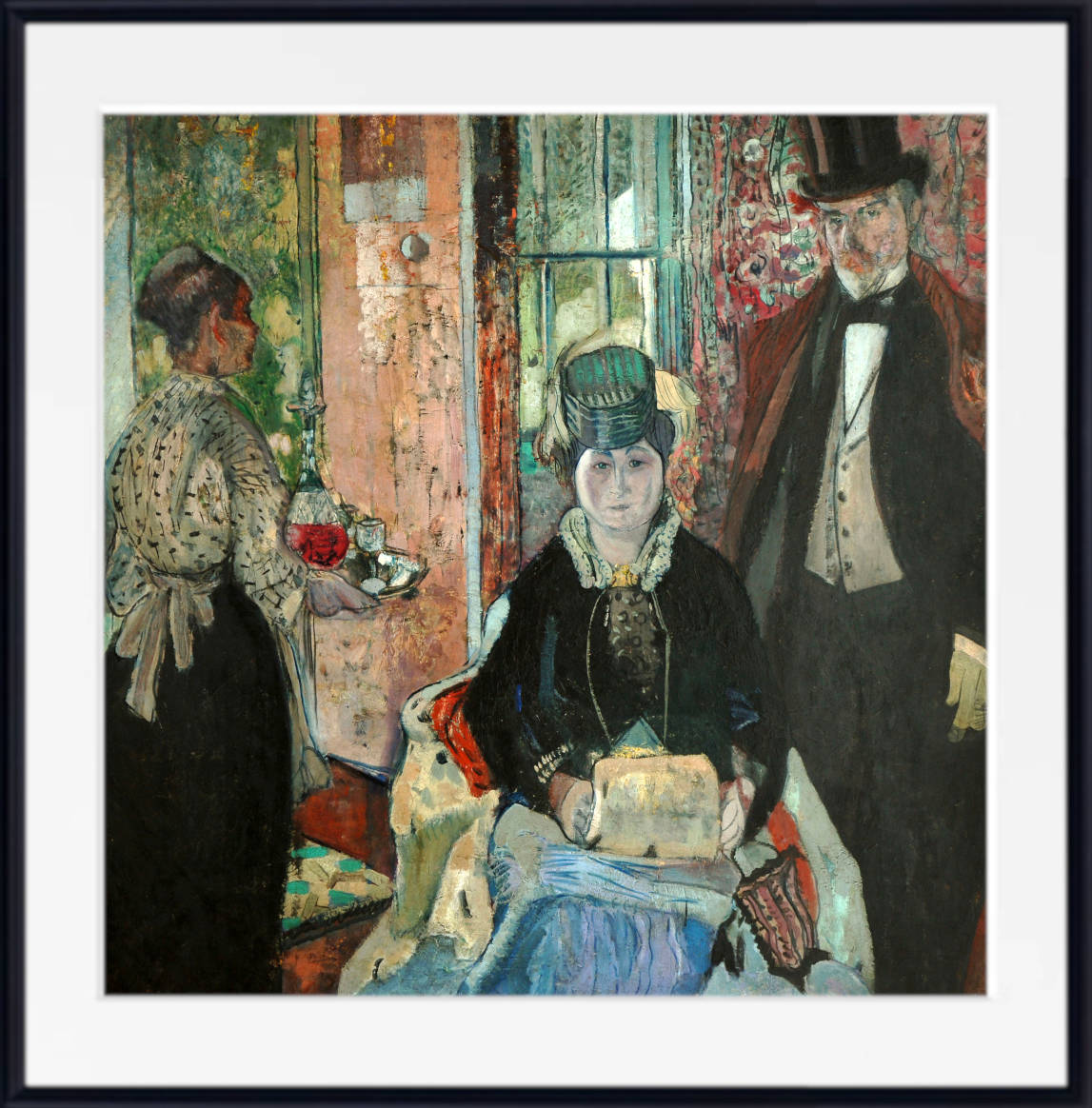 Frances Hodgkins Modernist Print, The Edwardians