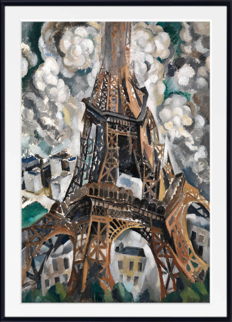 Robert Delaunay Print, The Eiffel Tower (1909)