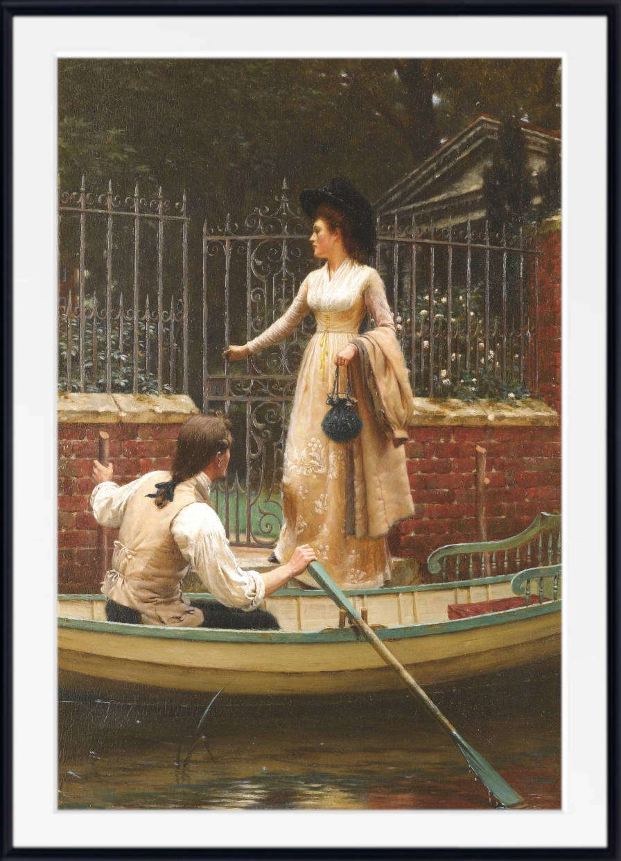 The Elopement (1893), Edmund Blair Leighton Fine Art Print