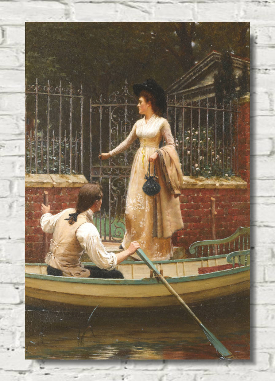 The Elopement (1893), Edmund Blair Leighton Fine Art Print