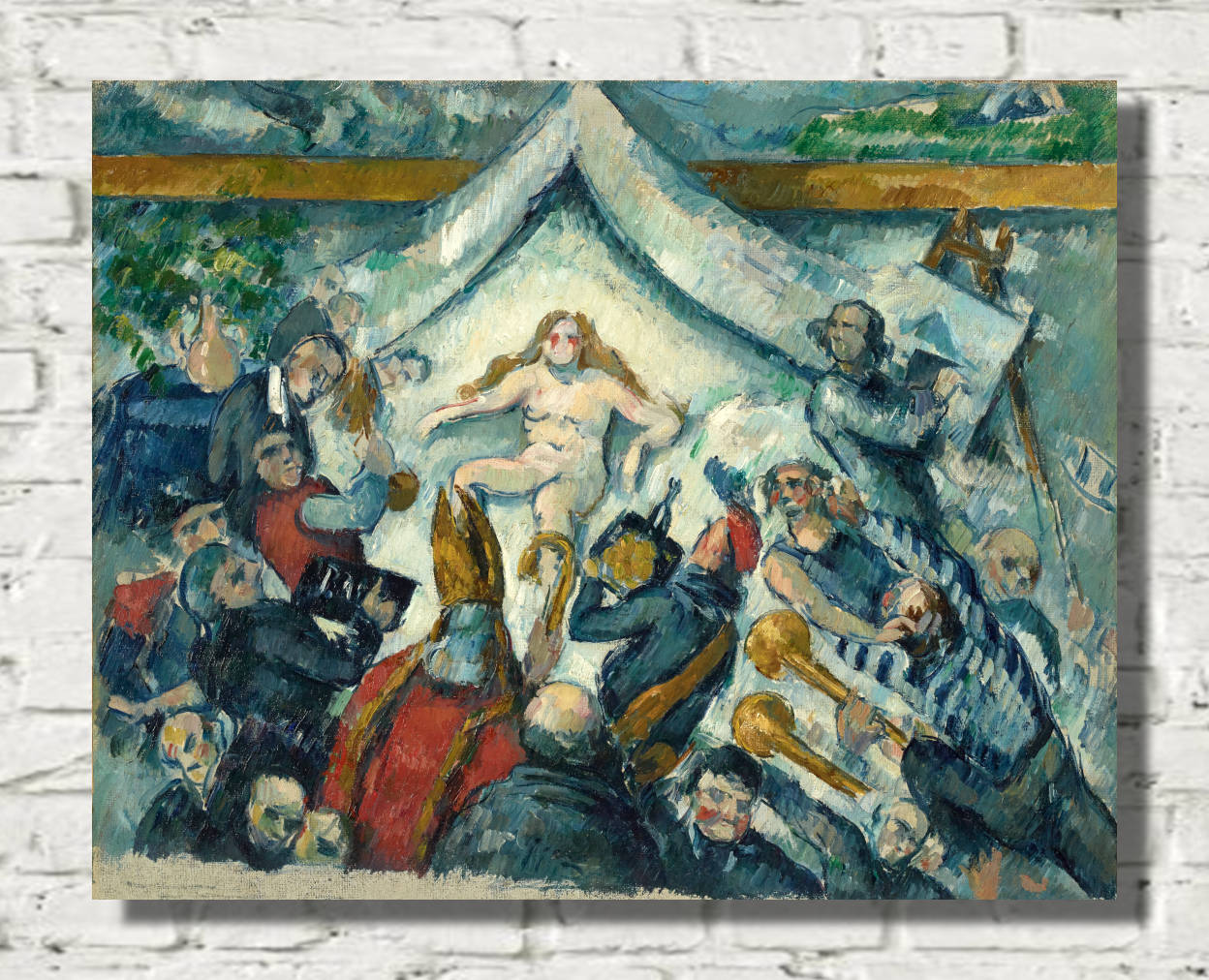 Paul Cézanne Print, The Brook (c. 1895) – GalleryThane