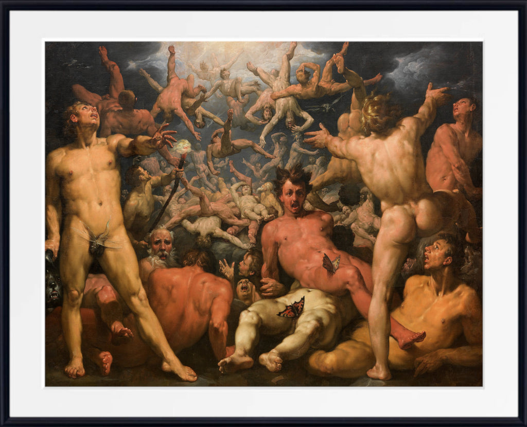The Fall of the Titans (1588) by Cornelis van Haarlem