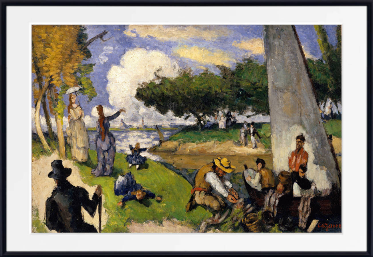 □１００部限定□Paul Cezanne□陶板画◇ Copen◇ Puzzle Paul Cézanne Grafika-F-30113 2000 pieces Jigsaw
