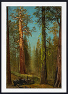 Albert Bierstadt Print : The Grizzly Giant Sequoia, Mariposa Grove, California