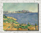 Paul Cézanne Print, The Gulf of Marseilles Seen from L’Estaque