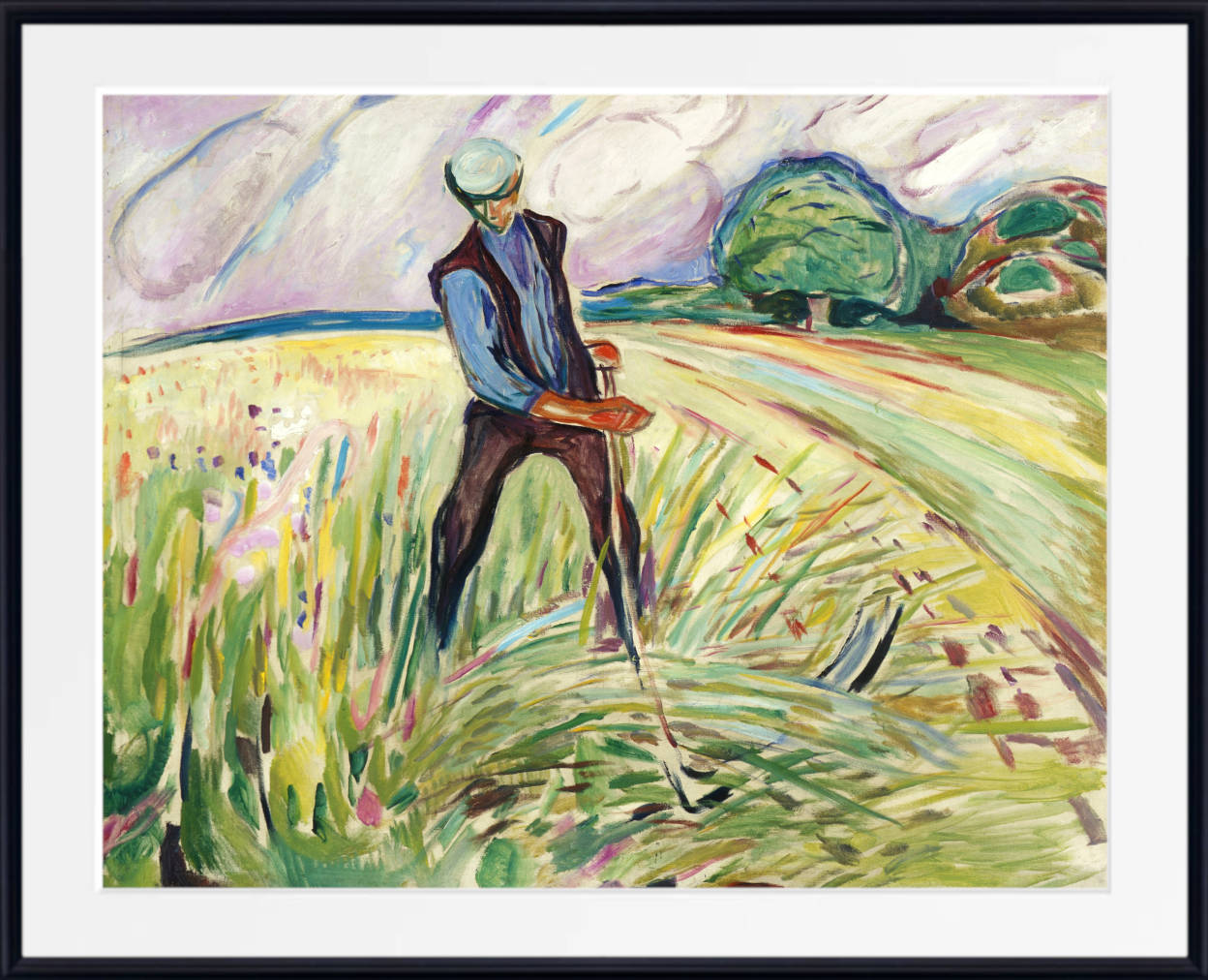 Edvard Munch Fine Art Print, The Haymaker