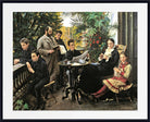 PS Krøyer Print, The Hirschsprung family portrait