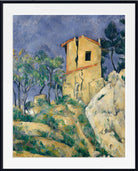 Paul Cézanne Print, The House with the Cracked Walls (1892)