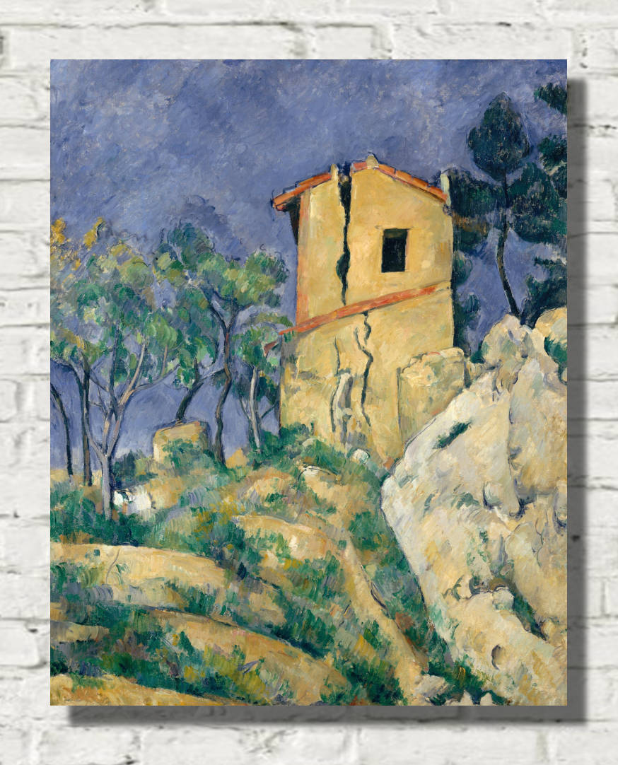□１００部限定□Paul Cezanne□陶板画◇ Copen◇ Paul Cézanne Print, L'Estaque with red roofs (1883