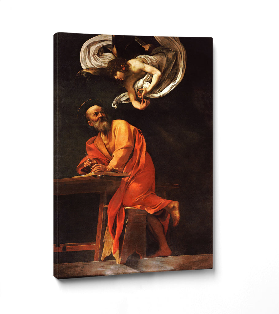 The Inspiration of Saint Matthew, Caravaggio