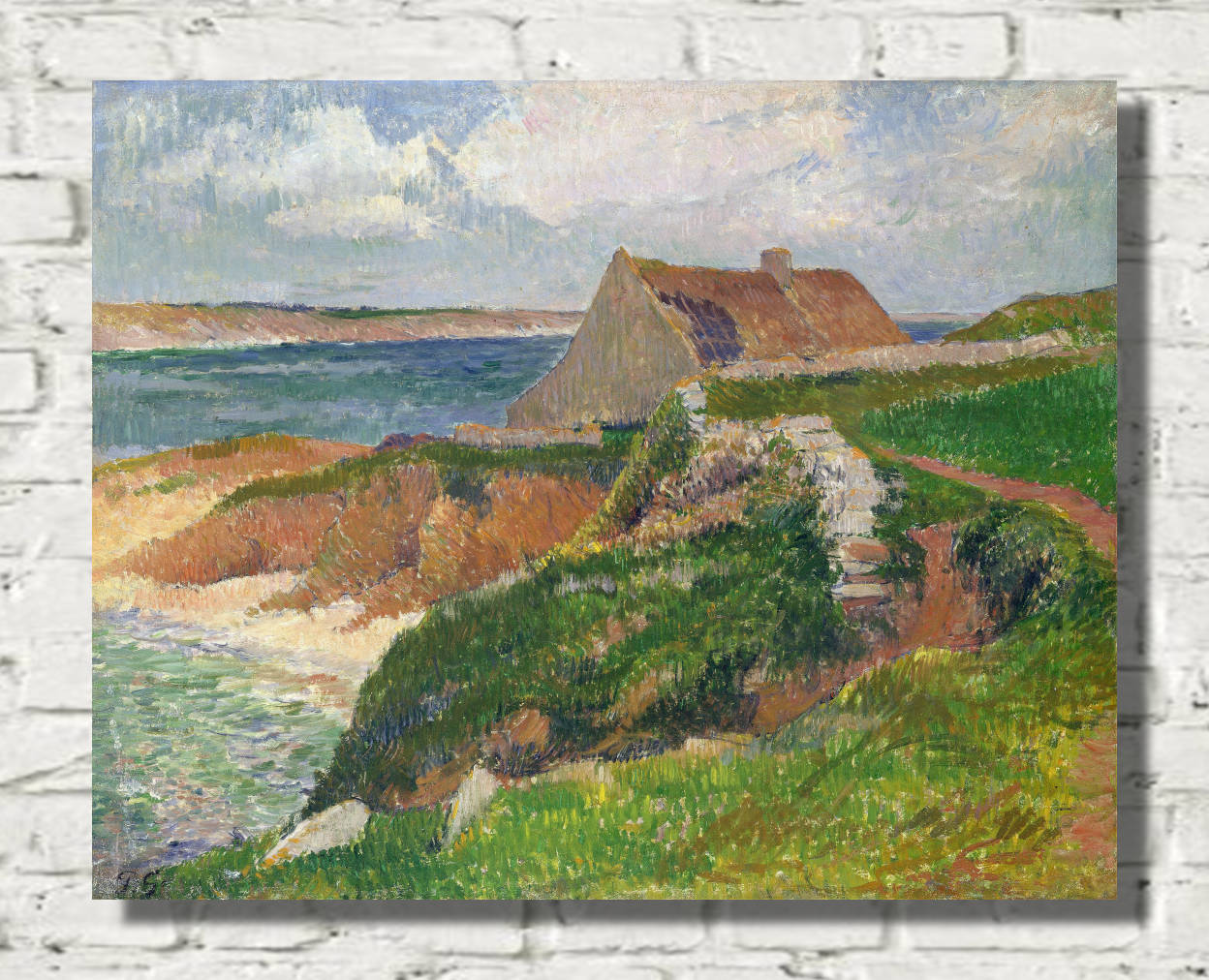 Henry Moret Print, The Island of Raguenez,Brittany (c1890)