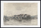 Frank Myers Boggs Print, The Isle, Paris (Pont Neuf) (1898)