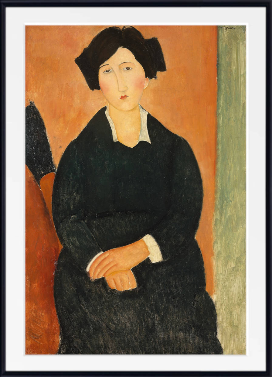 Amedeo Modigliani Wall Art Print : The Italian (1917)