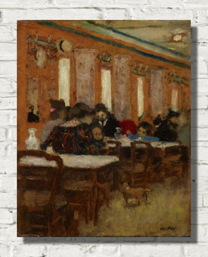 The Little Restaurant by Édouard Vuillard