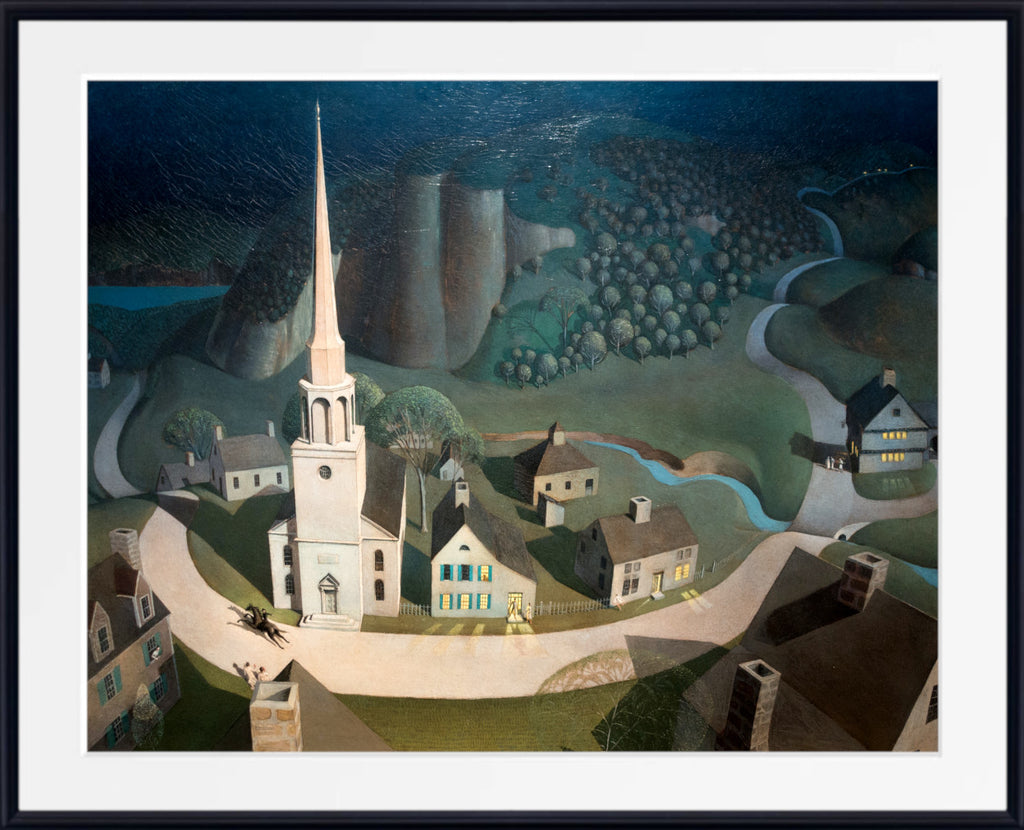 The Midnight Ride of Paul Revere (1931), Grant Wood