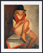 Boris Grigoriev Print, The Model (circa 1926)