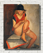 Boris Grigoriev Print, The Model (circa 1926)