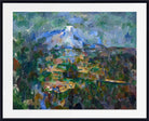 Paul Cézanne Print, Mont Sainte-Victoire  From Les Lauves (1904)