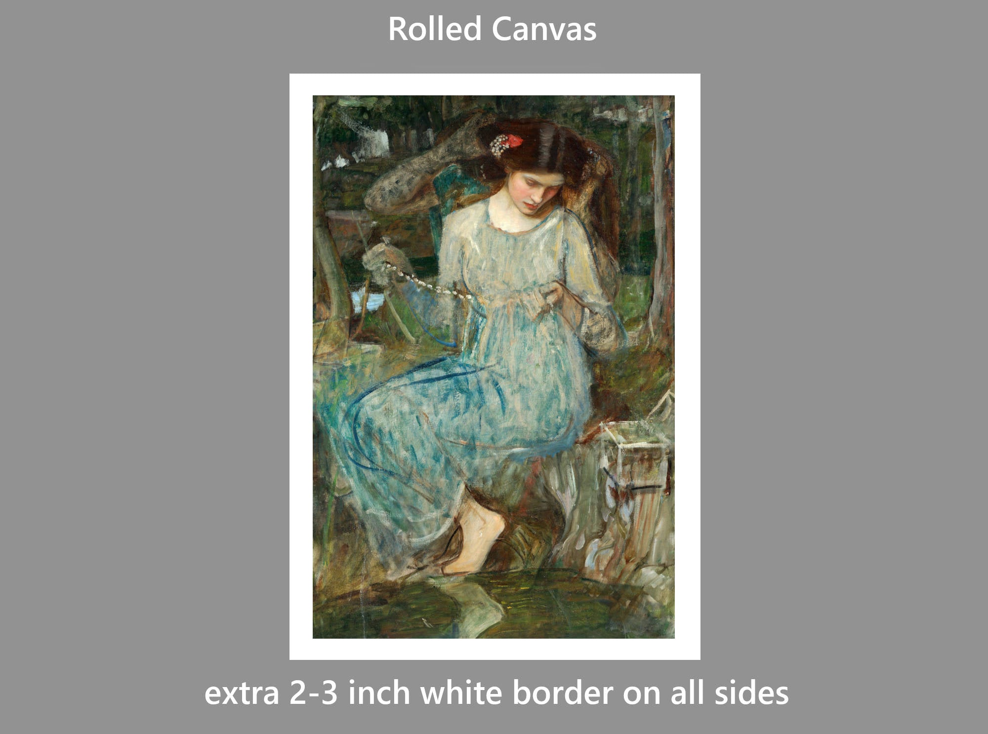 Waterhouse 'Echo and Narcissus' Canvas Wall Art (Ready to Hang) store