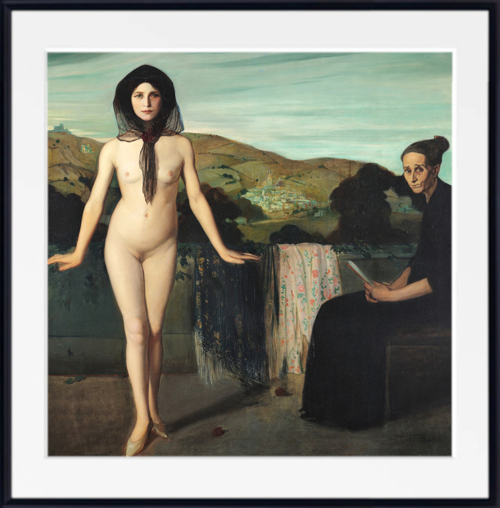 The Nude Ballerina (1907) by Angel Zarraga