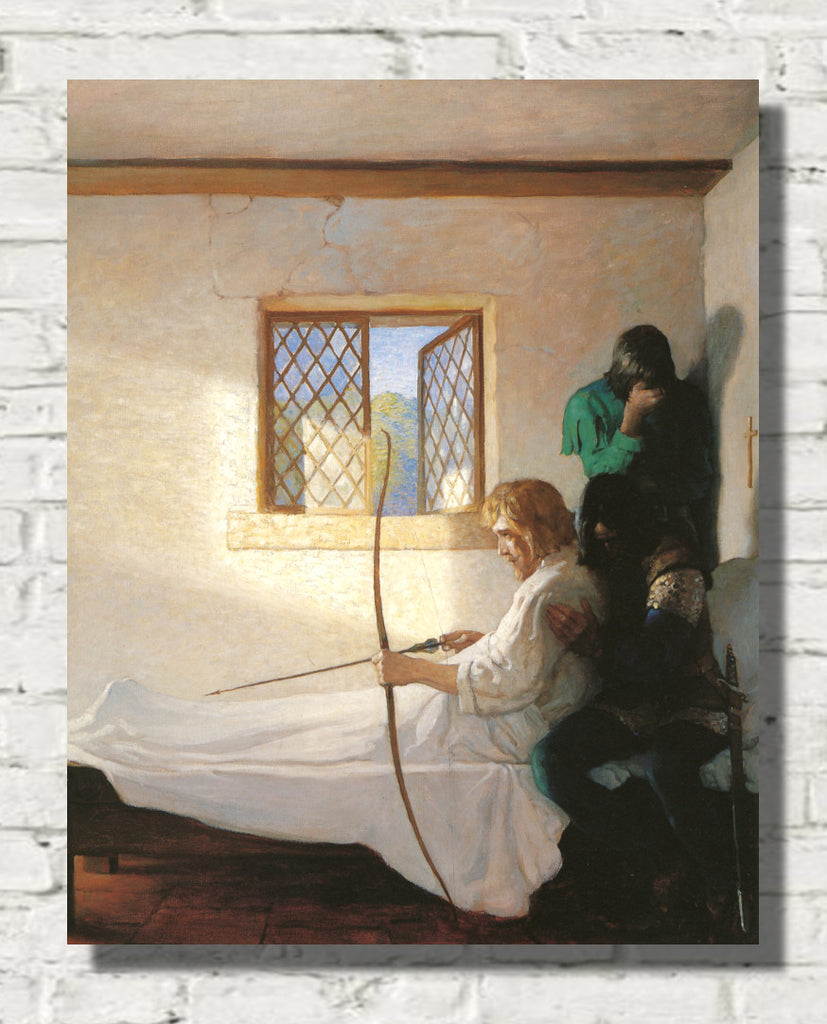 The Passing of Robin Hood by N. C. Wyeth