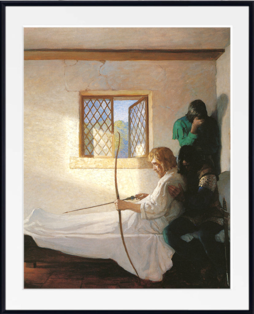 The Passing of Robin Hood by N. C. Wyeth