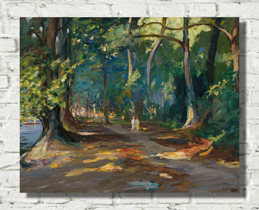 The Path by the River, Maidenhead (1919), John Lavery