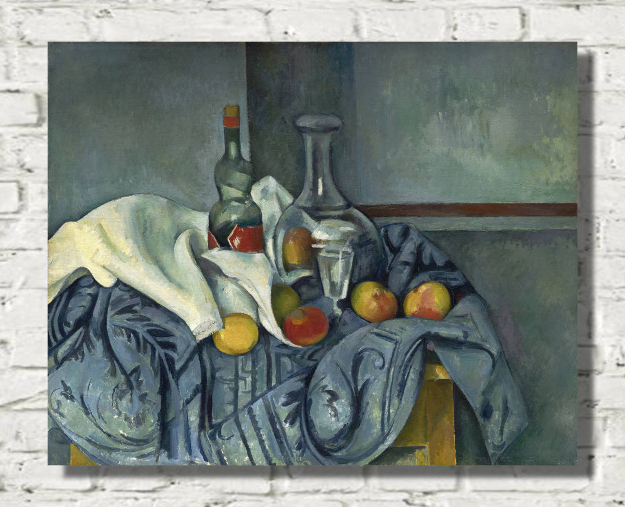 Paul Cézanne Print, The Peppermint Bottle (1894)