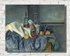 Paul Cézanne Print, The Peppermint Bottle (1894)