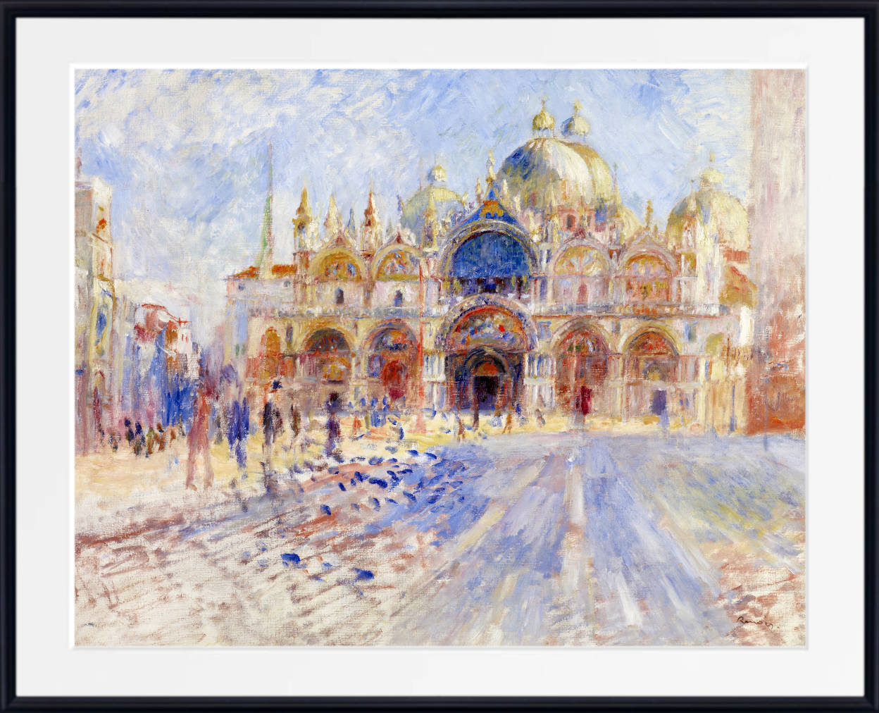 Renoir Print, The Piazza San Marco, Venice (1881)